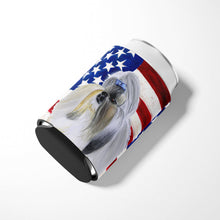 Load image into Gallery viewer, Shih Tzu Patriotic Can or Bottle Hugger BB9666CC