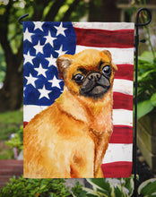 Load image into Gallery viewer, Small Brabant Griffon Patriotic Garden Flag - Outdoor Decorative Yard Flag BB9667GF