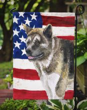 Load image into Gallery viewer, American Akita Patriotic Garden Flag - Outdoor Decorative Yard Flag BB9669GF