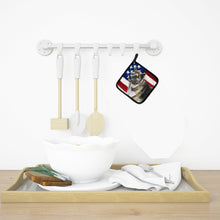 Load image into Gallery viewer, American Akita Patriotic Pot Holders - Set of 2 - Heat-Resistant Kitchen Essentials BB9669PTHD