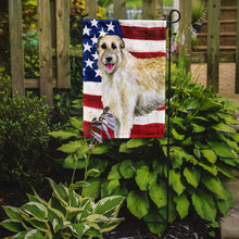 Load image into Gallery viewer, Irish Wolfhound Patriotic Garden Flag - Outdoor Decorative Yard Flag BB9670GF