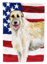 Load image into Gallery viewer, Irish Wolfhound Patriotic Garden Flag - Outdoor Decorative Yard Flag BB9670GF