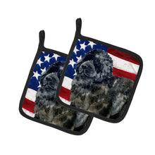 Load image into Gallery viewer, Newfoundland Patriotic Pot Holders - Set of 2 - Heat-Resistant Kitchen Essentials BB9671PTHD