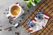 Load image into Gallery viewer, Moscow Watchdog Patriotic Foam Coaster  BB9673FC