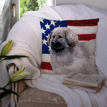 Load image into Gallery viewer, Moscow Watchdog Patriotic Throw Pillow - 14x14 Decorative Pillow – Art for Your Home &amp; Patio BB9673PW1414