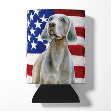 Load image into Gallery viewer, Weimaraner Patriotic Can or Bottle Hugger BB9674CC