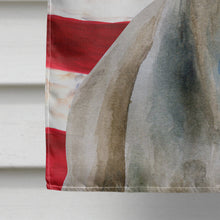 Load image into Gallery viewer, Weimaraner Patriotic Flag Canvas House Size BB9674CHF