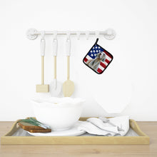 Load image into Gallery viewer, Weimaraner Patriotic Pot Holders - Set of 2 - Heat-Resistant Kitchen Essentials BB9674PTHD