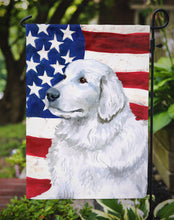 Load image into Gallery viewer, Maremma Sheepdog Patriotic Garden Flag - Outdoor Decorative Yard Flag BB9675GF