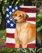 Load image into Gallery viewer, Rhodesian Ridgeback Patriotic Garden Flag - Outdoor Decorative Yard Flag BB9676GF