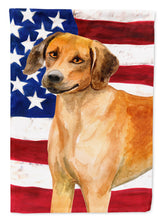 Load image into Gallery viewer, Rhodesian Ridgeback Patriotic Garden Flag - Outdoor Decorative Yard Flag BB9676GF