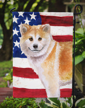 Load image into Gallery viewer, Shiba Inu Patriotic Garden Flag - Outdoor Decorative Yard Flag BB9678GF