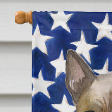 Load image into Gallery viewer, Thai Ridgeback Patriotic Flag Canvas House Size BB9680CHF