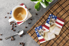 Load image into Gallery viewer, Thai Ridgeback Patriotic Foam Coaster  BB9680FC