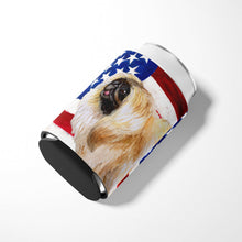 Load image into Gallery viewer, Pekingese Patriotic Can or Bottle Hugger BB9681CC