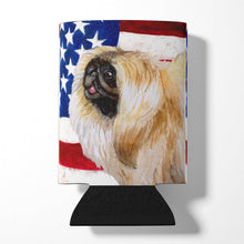 Load image into Gallery viewer, Pekingese Patriotic Can or Bottle Hugger BB9681CC