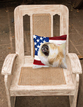 Load image into Gallery viewer, Pekingese Patriotic Fabric Decorative Pillow BB9681PW1818