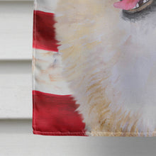 Load image into Gallery viewer, Pomeranian Patriotic Flag Canvas House Size BB9682CHF