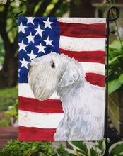 Load image into Gallery viewer, Sealyham Terrier Patriotic Garden Flag - Outdoor Decorative Yard Flag BB9684GF