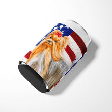 Load image into Gallery viewer, Yorkshire Terrier Patriotic Can or Bottle Hugger BB9685CC