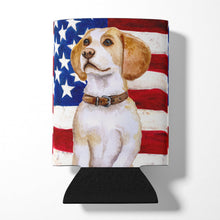 Load image into Gallery viewer, Beagle Patriotic Can or Bottle Hugger BB9686CC