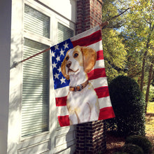 Load image into Gallery viewer, Beagle Patriotic Flag Canvas House Size BB9686CHF
