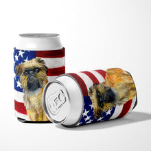 Load image into Gallery viewer, Brussels Griffon Patriotic Can or Bottle Hugger BB9687CC