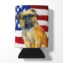 Load image into Gallery viewer, Brussels Griffon Patriotic Can or Bottle Hugger BB9687CC