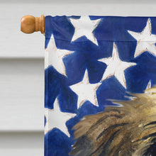 Load image into Gallery viewer, Brussels Griffon Patriotic Flag Canvas House Size BB9687CHF