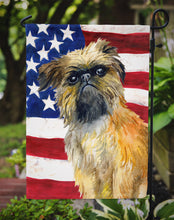 Load image into Gallery viewer, Brussels Griffon Patriotic Garden Flag - Outdoor Decorative Yard Flag BB9687GF
