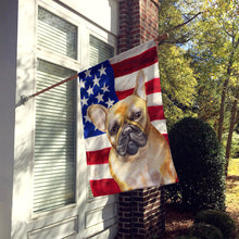 Load image into Gallery viewer, French Bulldog Patriotic Flag Canvas House Size BB9688CHF