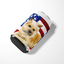 Load image into Gallery viewer, Cairn Terrier Patriotic Can or Bottle Hugger BB9690CC
