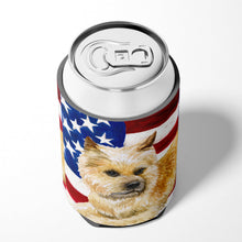 Load image into Gallery viewer, Cairn Terrier Patriotic Can or Bottle Hugger BB9690CC