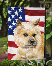 Load image into Gallery viewer, Cairn Terrier Patriotic Garden Flag - Outdoor Decorative Yard Flag BB9690GF