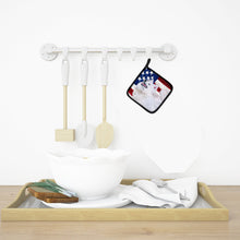 Load image into Gallery viewer, Samoyed Patriotic Pot Holders - Set of 2 - Heat-Resistant Kitchen Essentials BB9691PTHD