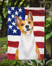 Load image into Gallery viewer, Basenji Patriotic Garden Flag - Outdoor Decorative Yard Flag BB9692GF