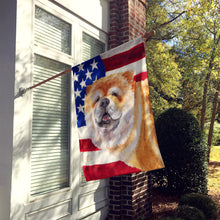 Load image into Gallery viewer, Cane Corso Patriotic Flag Canvas House Size BB9695CHF