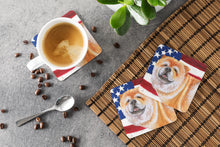 Load image into Gallery viewer, Cane Corso Patriotic Foam Coaster  BB9695FC