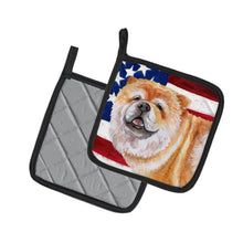 Load image into Gallery viewer, Cane Corso Patriotic Pot Holders - Set of 2 - Heat-Resistant Kitchen Essentials BB9695PTHD