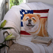 Load image into Gallery viewer, Cane Corso Patriotic Throw Pillow - 14x14 Decorative Pillow – Art for Your Home &amp; Patio BB9695PW1414