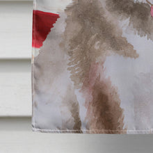 Load image into Gallery viewer, Siberian Husky Grey Patriotic Flag Canvas House Size BB9696CHF