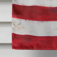 Load image into Gallery viewer, Italian Greyhound Patriotic Flag Canvas House Size BB9698CHF