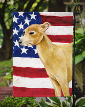 Load image into Gallery viewer, Italian Greyhound Patriotic Garden Flag - Outdoor Decorative Yard Flag BB9698GF
