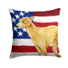 Load image into Gallery viewer, Italian Greyhound Patriotic Throw Pillow - 14x14 Decorative Pillow – Art for Your Home &amp; Patio BB9698PW1414