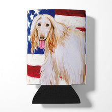 Load image into Gallery viewer, Afghan Hound Patriotic Can or Bottle Hugger BB9702CC