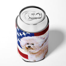 Load image into Gallery viewer, Bichon Frise #2 Patriotic Can or Bottle Hugger BB9705CC