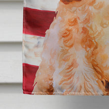 Load image into Gallery viewer, Cocker Spaniel Patriotic Flag Canvas House Size BB9706CHF