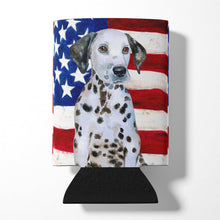Load image into Gallery viewer, Dalmatian Puppy Patriotic Can or Bottle Hugger BB9708CC