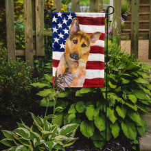 Load image into Gallery viewer, German Shepherd #2 Patriotic Garden Flag - Outdoor Decorative Yard Flag BB9711GF