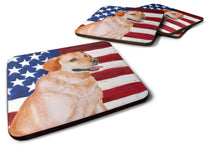 Load image into Gallery viewer, Labrador Retriever Patriotic Foam Coaster  BB9714FC